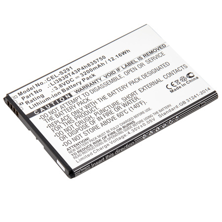 ULTRALAST Cell Phone Battery, CEL-S291 CEL-S291